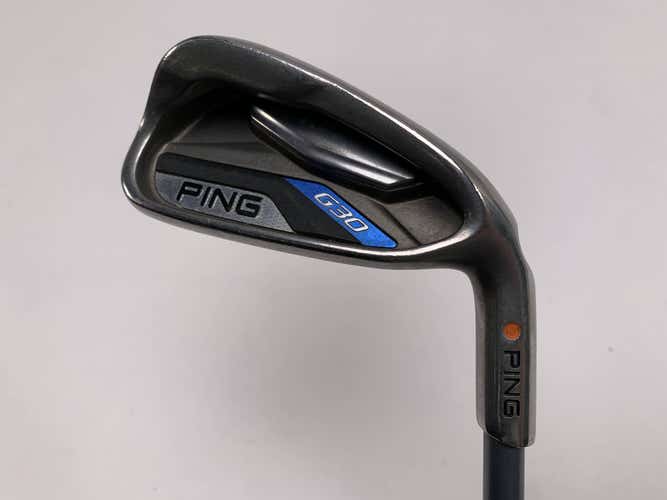 Ping G30 Single 6 Iron Orange Dot 2* Flat TFC 419 Soft Regular Senior RH