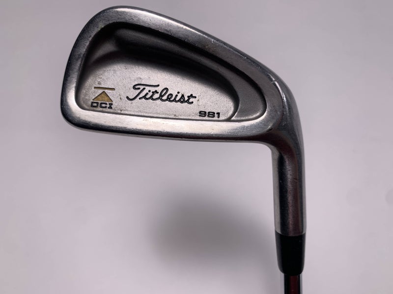 Titleist DCI 981 Single 4 Iron Tri-Spec Regular Steel Mens RH