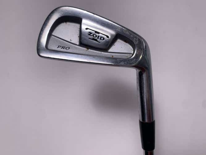 Mizuno T-Zoid Pro Forged Single 6 Iron DG Sensicore S300 Stiff Steel Mens RH