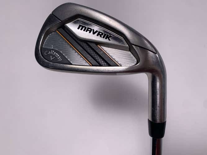 Callaway Mavrik Single 6 Iron True Temper Elevate VSS Regular Steel Mens RH