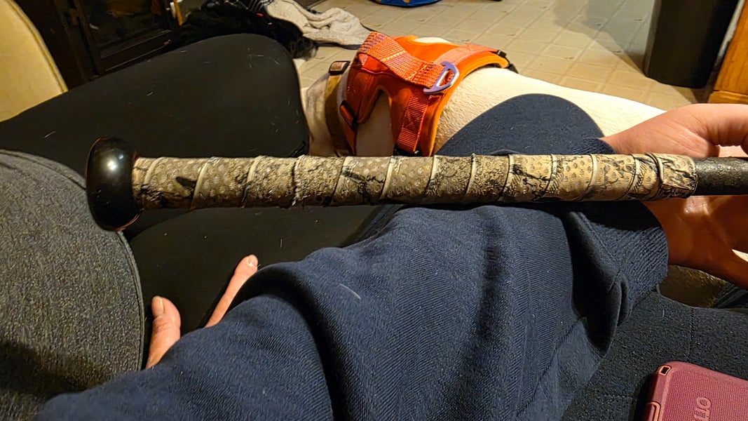 2022 DeMarini Voodoo Balanced Hybrid BBCOR Certified Bat (-3) 30 oz 33" (Used)