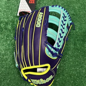 Wilson A2000 1810 12.75" Outfield Baseball Glove Right Handed - Purple Seafoam