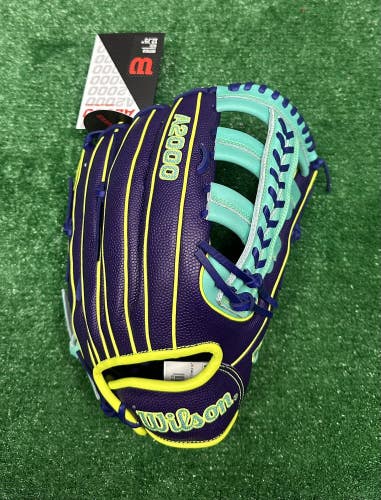 Wilson A2000 1810 12.75" Outfield Baseball Glove Right Handed - Purple Seafoam