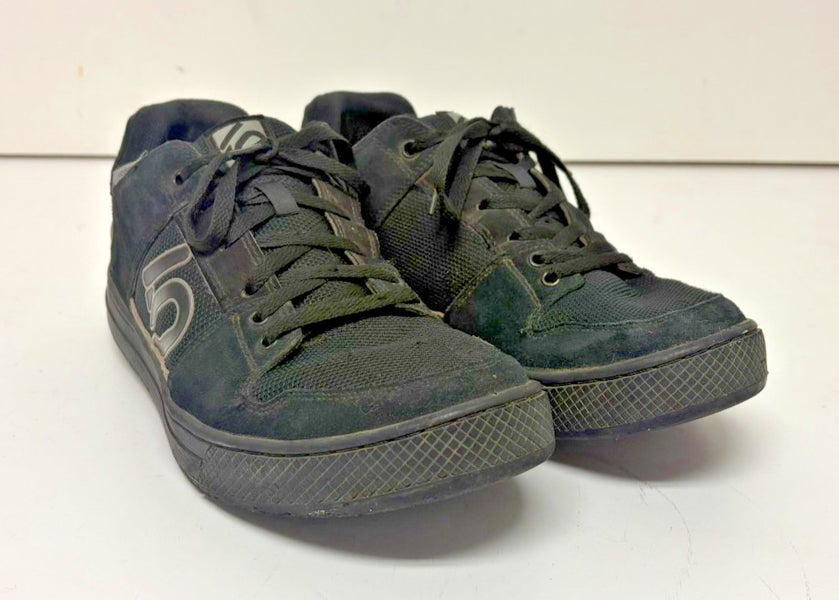 Five Ten 5.10 Freerider Black Suede/Textile Flat Sole Bike Shoes US 12 EU 46-2/3