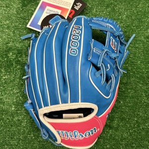 Wilson A2000 11.5" DP15 Infield Baseball Glove Pedroia Fit - Autism Awareness