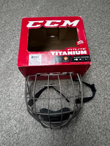Small CCM Fitlite Titanium Cage