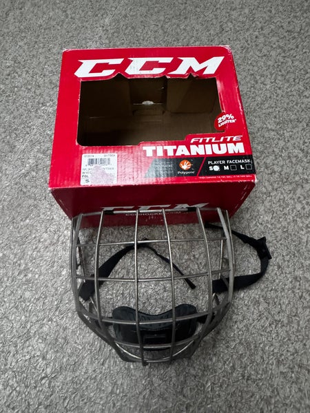 Small CCM Fitlite Titanium Cage