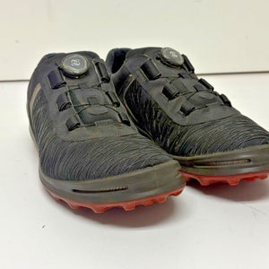ECCO Cage Pro Boa-Coiler Black Golf Sneakers EU 45 US Men's 11.5 GREAT