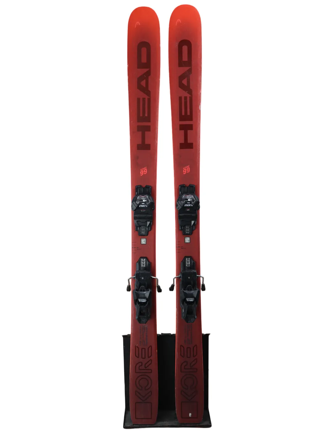 Used 2024 Head Kore 99 Skis with Tyrolia Attack 13 Bindings