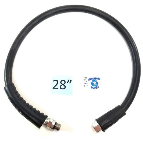 US Divers 28" 2nd Stage Scuba Dive Regulator Hose 1/2" Male Threads   #5771