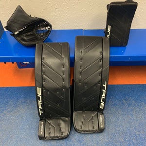 34" True Hzrdus 7X4 Regular Goalie Full Set (Used)