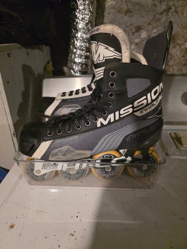 Mission Inline Skates Wide Width Size 12 (Used)