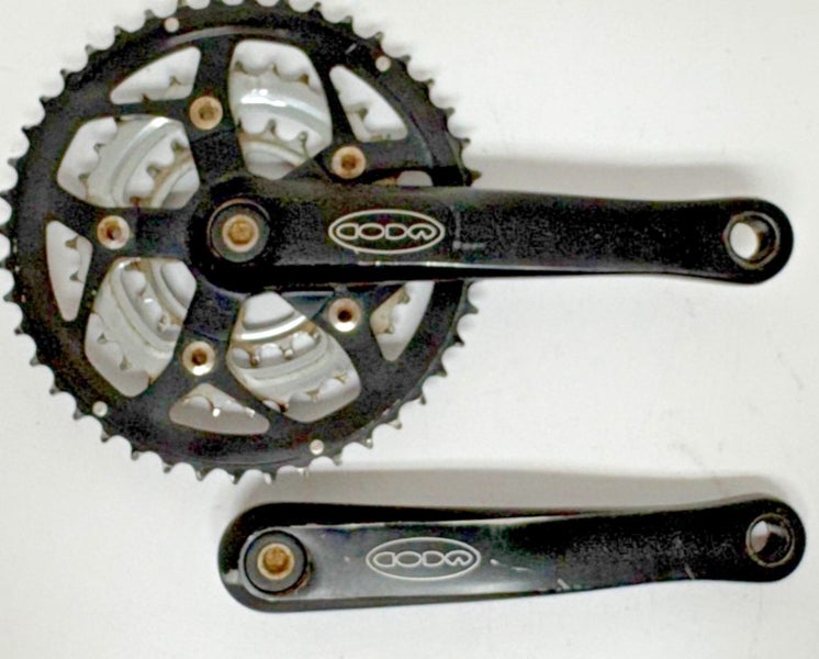 Cannondale CODA 175mm 44/32/22 Black Aluminum /Steel Mtn Bike Triple Crankset