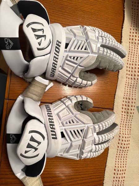 Warrior Evo Pro Lacrosse Gloves Extra Large (Used)