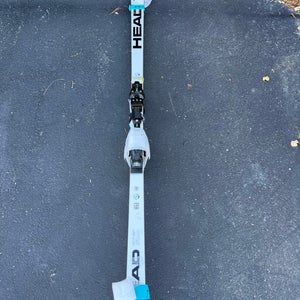 2024 HEAD World Cup Rebels i.SG RD 207 cm Racing Skis With Bindings Max Din 20 (New)