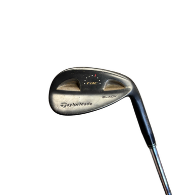 Used Taylormade RAC BLACK Golf Wedge Mens RH 56 Degree 10299-S000302425