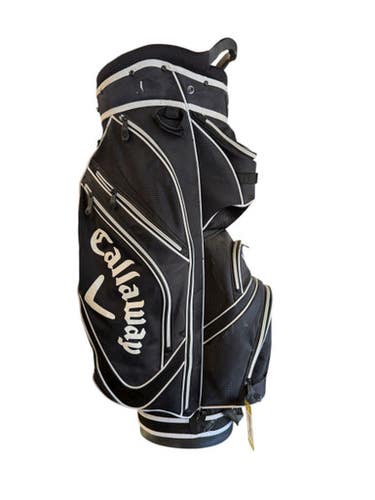 Used Callaway 14-WAY Mens Cart Bag Black 10299-S000302442