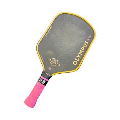 Used SPARTUS OLYMPUS XIV Pickleball Racquet Black 10299-C000302459