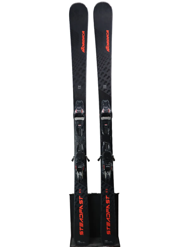 USED 2024 Nordica Steadfast 85 DC Skis with Marker TPX 12 Bindings - 168cm