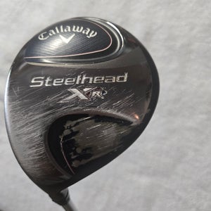 Women's Callaway Steelhead XR Left Hand Fairway Wood Stiff Flex 3-4 Wood (Used)
