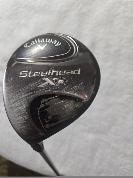 Women's Callaway Steelhead XR Left Hand Fairway Wood Stiff Flex 3-4 Wood (Used)