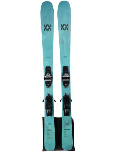 USED Volkl Secret 96 Women's Skis with Marker Squire 12 TCX Bindings - 156cm