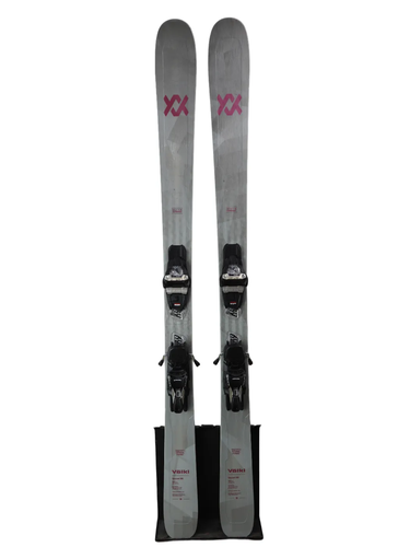 USED 2024 Volkl Secret 88 Women's Skis with Marker Squire 12 TCX Bindings - 163cm