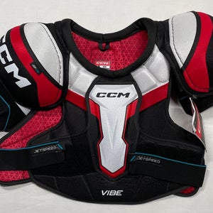 NEW CCM JetSpeed Vibe Shoulder Pads, Sr Large