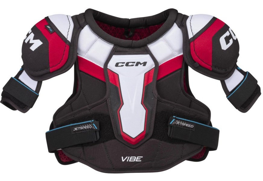 NEW CCM JetSpeed Vibe Shoulder Pads, Sr Large
