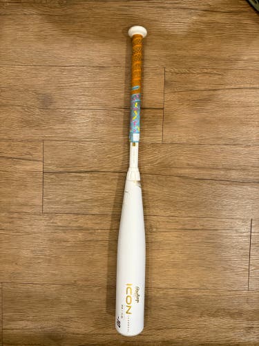 2024 Rawlings Icon Composite USSSA Certified Bat (-10) 18 oz 28" (Used)