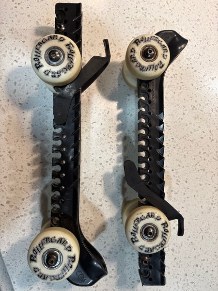 Adjustable Black Hockey Skate Roller Guards