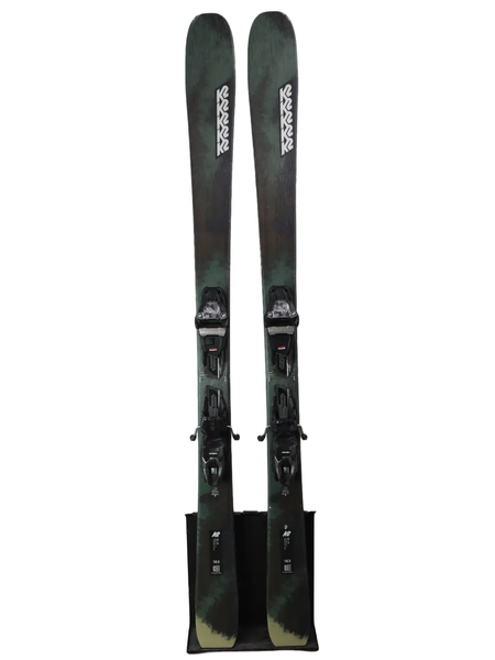 USED K2 Mindbender 85 W Women's Skis with Marker Squire 11 Bindings - 163cm