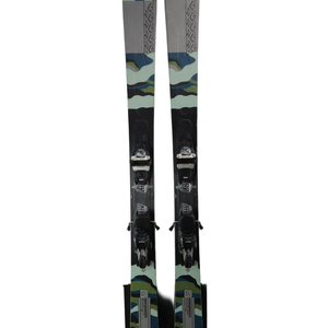 USED 2024 K2 Mindbender 99 Ti Skis with Marker Squire 12 TCX Bindings - 166cm