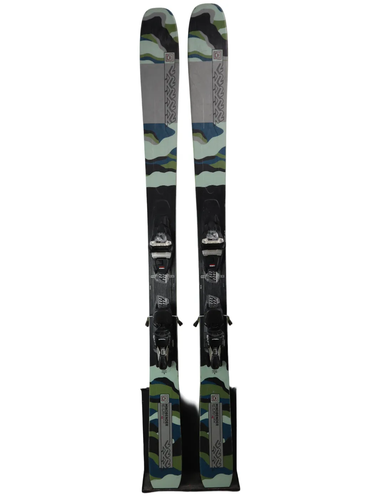 USED 2024 K2 Mindbender 99 Ti Skis with Marker Squire 12 TCX Bindings - 166cm