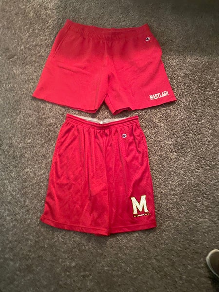 Maryland Red XL Men's Champion Shorts (Used)