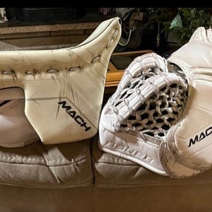 Bauer mach Glove and Blocker