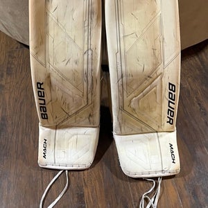 Large 2022 Bauer MACH Goalie Leg Pads