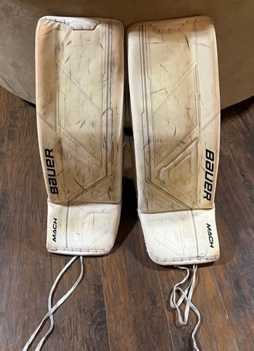 Large 2022 Bauer MACH Goalie Leg Pads