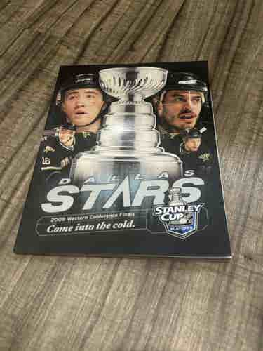 2008 NHL Western Conference Finals Dallas Stars Program