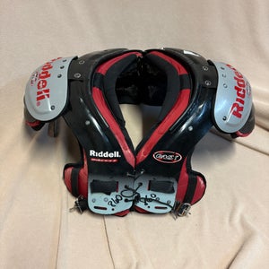 Medium Adult Riddell EVX Shoulder Pads (Used)