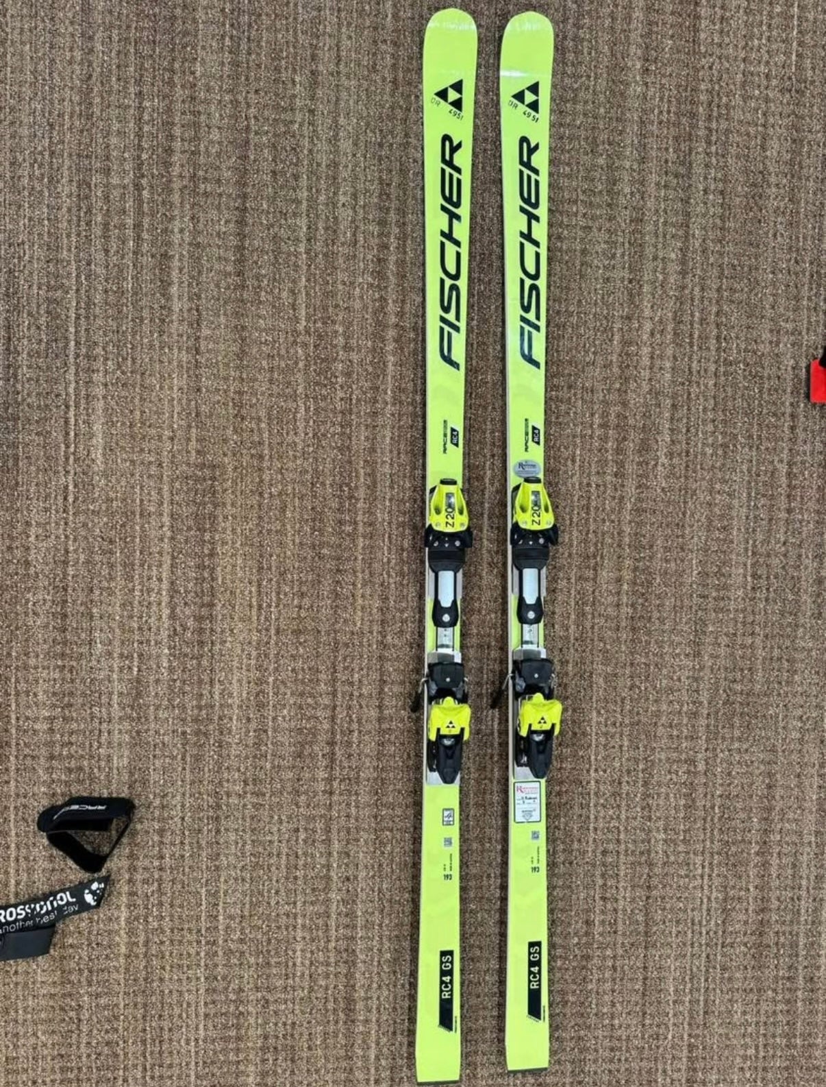 Men's 2020 Fischer 193 cm Racing RC4 World Cup GS Without Bindings