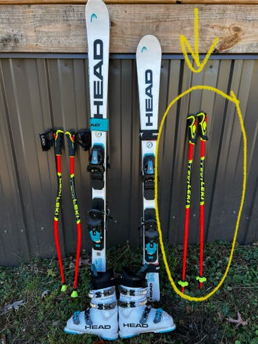 Leki Racing Trigger Series Speed S Ski Poles (Used)