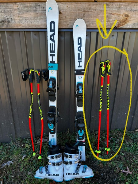 Leki Racing Trigger Series Speed S Ski Poles (Used)