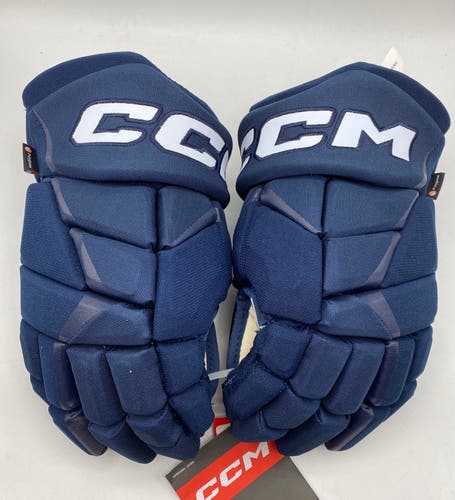 NEW CCM Jetspeed Control Gloves, Navy 14"
