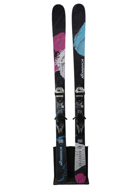 USED Nordica Unleashed 98 Skis with Marker Griffon 13 TCX Bindings - 174cm
