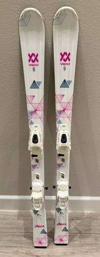 Kid's 2024 130 cm Volkl Chica Skis With Marker 7.0 Bindings