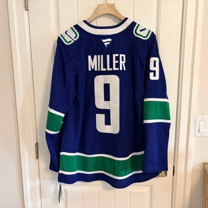 BNWT Authentic Fanatics Vancouver Canucks J.T. Miller Orca Jersey Size 52 Large