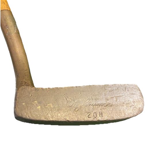 Otey Crisman Grooveless Chipper 20H Hickory Shaft 35" RH Black Cap Grip Pre-1964