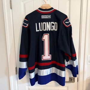 Authentic CCM Vancouver Canucks Roberto Luongo West Coast Jersey Size XXL