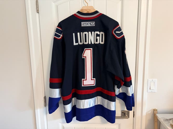 Authentic CCM Vancouver Canucks Roberto Luongo West Coast Jersey Size XXL